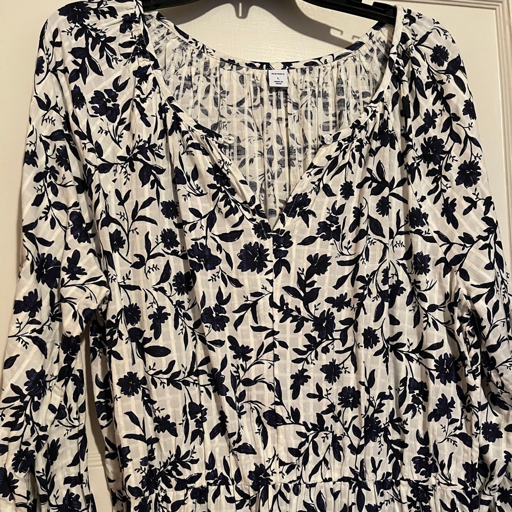 Old Navy long prairie dress, L